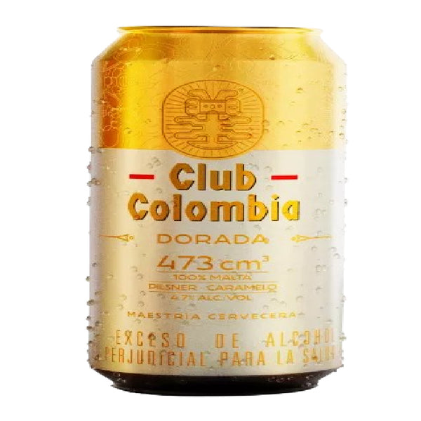 CERVEZA CLUB COLOMBIA 473ML LATA